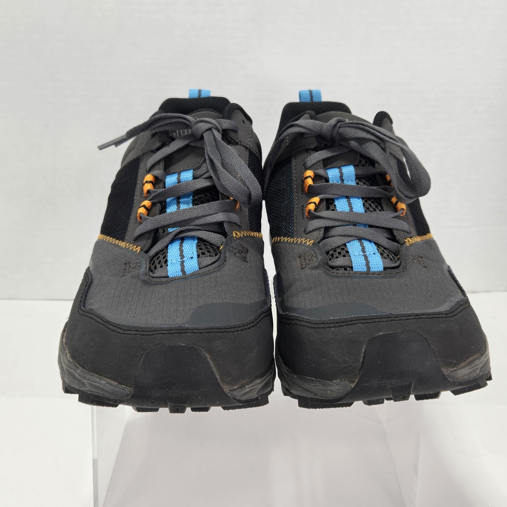 Columbia Flow District Gray Trail Hiking Sneaker with Blue Accents Men's Size 10 - Picture 3 of 13